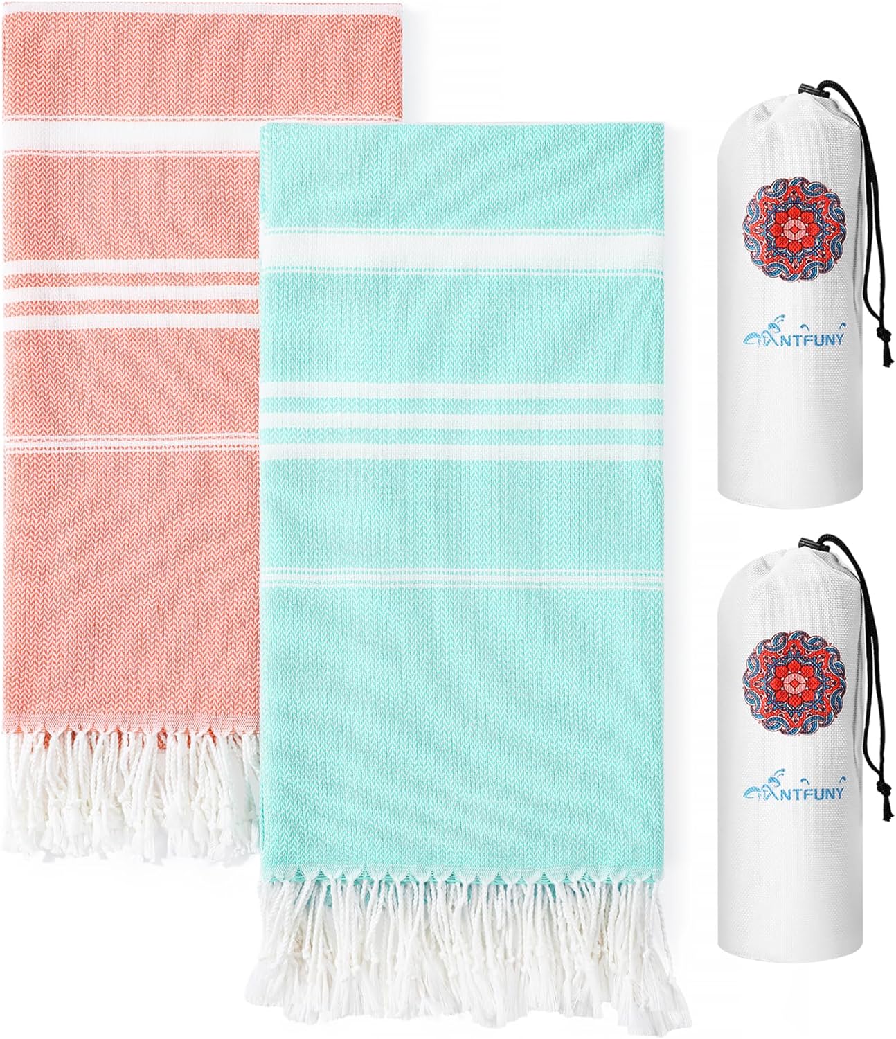 2 Packs Cotton Turkish Beach Towels Quick Dry Sand Free Oversized Bath Pool Swim Towel Extra Large Xl Big Blanket Adult Travel Essentials Cruise Accessories Must Haves Clearance Vacation Stuff 2 Packs Cotton Turkish Beach Towels Quick Dry Sand Free Oversized Bath Pool Swim Towel Extra Large Xl Big Blanket Adult Travel Essentials Cruise Accessories Must Haves Clearance Vacation Stuff