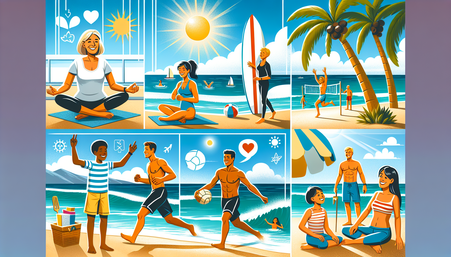 The Benefits of Spending Time by the Ocean in Florida for Physical Fitness and Outdoor Activities