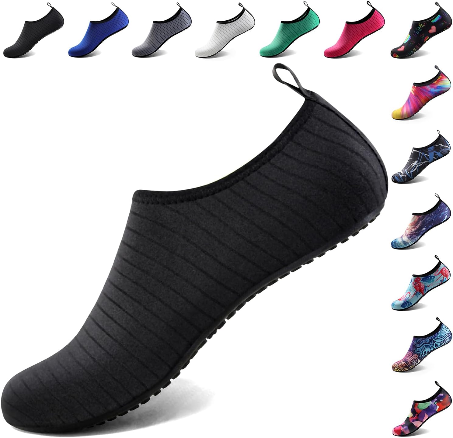 Water Shoes for Women Men Quick-Dry Aqua Socks Swim Beach Barefoot Yoga Exercise Wear Sport Accessories Pool Camping Must Haves Adult Youth Size Water Shoes for Women Men Quick-Dry Aqua Socks Swim Beach Barefoot Yoga Exercise Wear Sport Accessories Pool Camping Must Haves Adult Youth Size