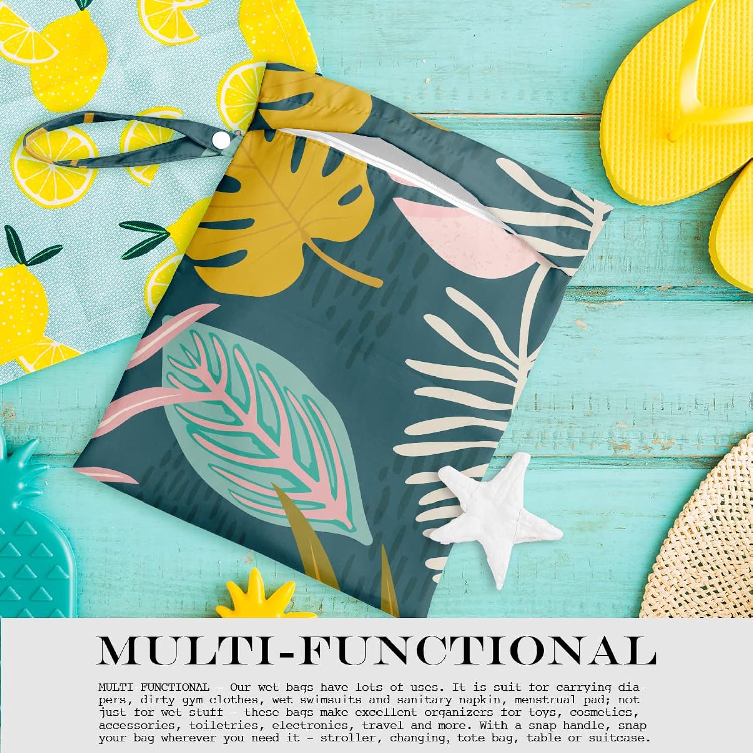 zcyxuuw Wet Bag, Wet Dry Bag, Wet Bag for Swimsuit, Travel, Beach, Pool, Diapers, Dirty Yoga Gym Clothes, Makeup Bag, Waterproof Tropical Palm Leaves Decor Jungle Palm Leaf Favors zcyxuuw Wet Bag, Wet Dry Bag, Wet Bag for Swimsuit, Travel, Beach, Pool, Diapers, Dirty Yoga Gym Clothes, Makeup Bag, Waterproof Tropical Palm Leaves Decor Jungle Palm Leaf Favors