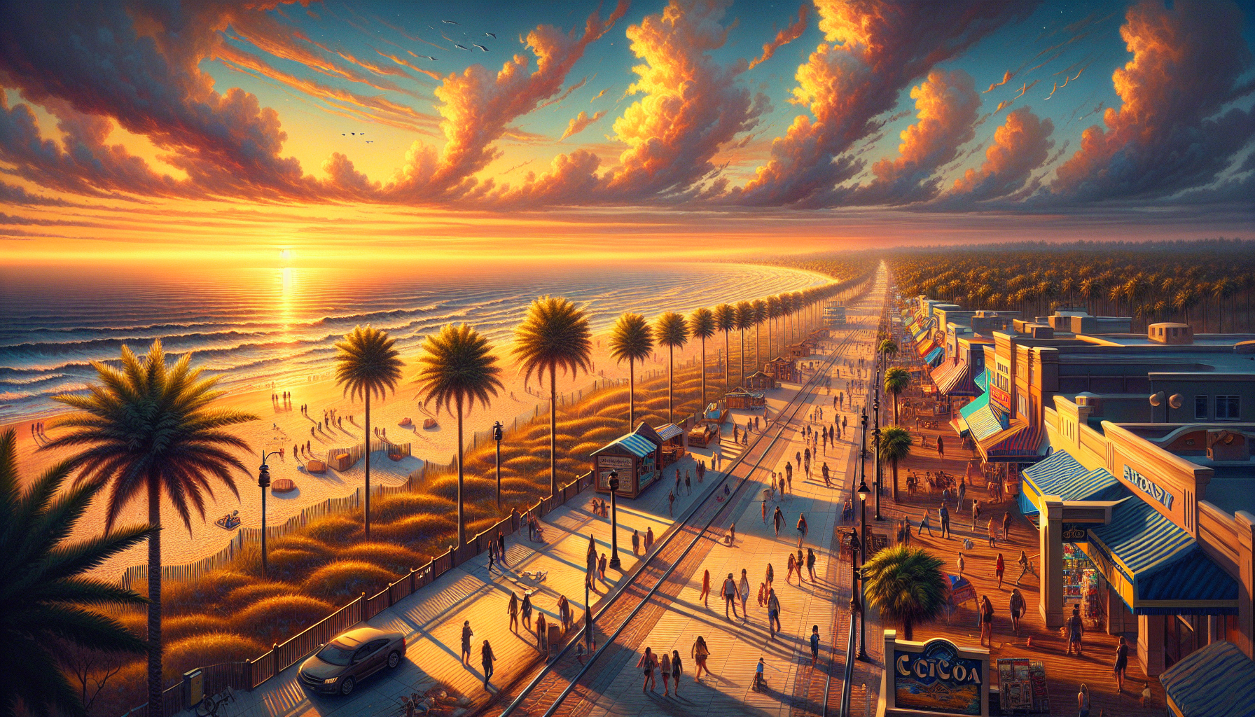 Exploring Cocoa Beach on Foot Exploring Cocoa Beach on Foot