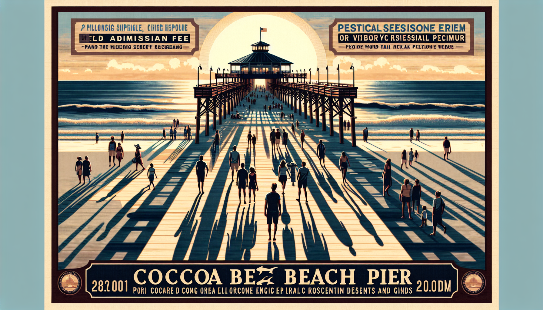 Is there an admission fee for Cocoa Beach Pier? Is there an admission fee for Cocoa Beach Pier?