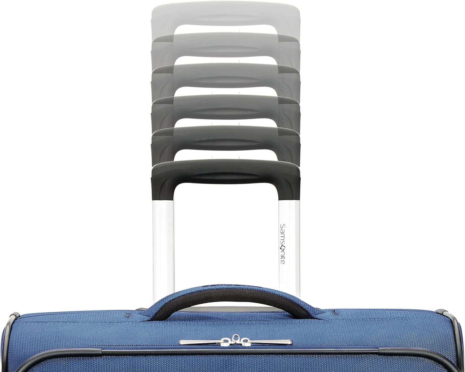 Samsonite Aspire DLX Softside Expandable Luggage Set with Spinners (Carry-on  Medium), Black