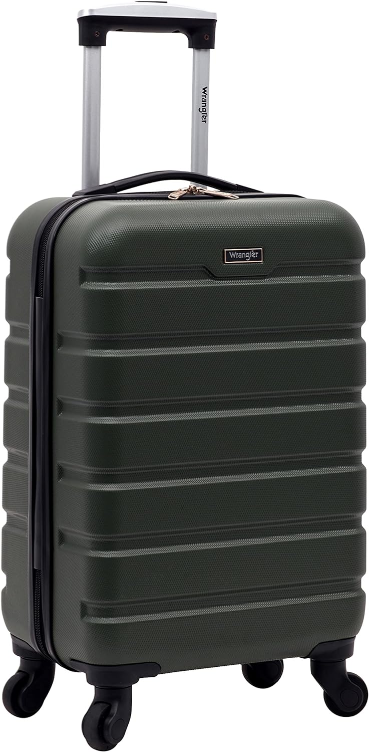 Wrangler 20 Spinner Carry-On Luggage, Lilac