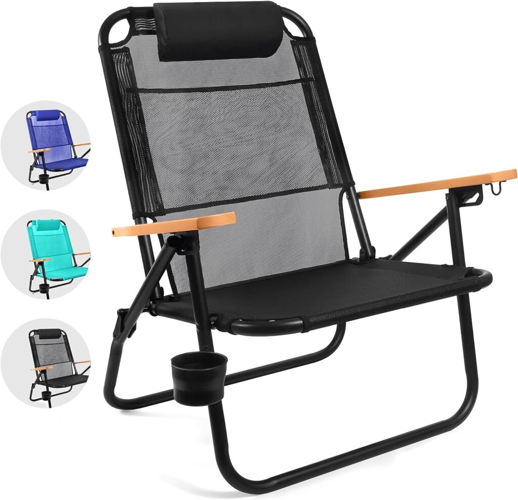 Water Buffalo Beach Chair - Premium Backpack Beach Chair for Adults - Beach Chair with Backpack Straps - Foldable and Reclining Beach Chair - Bondi Backpack Chair Water Buffalo Beach Chair - Premium Backpack Beach Chair for Adults - Beach Chair with Backpack Straps - Foldable and Reclining Beach Chair - Bondi Backpack Chair