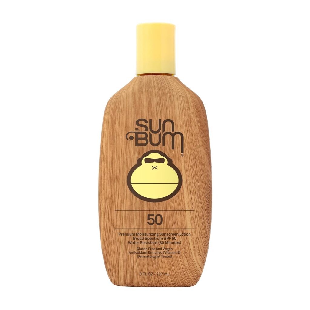 Sun Bum Original SPF 50 Sunscreen Lotion | Vegan and Hawaii 104 Reef Act Compliant (Octinoxate Oxybenzone Free) Broad Spectrum Moisturizing UVA/UVB Sunscreen with Vitamin E | 8 oz Sun Bum Original SPF 50 Sunscreen Lotion | Vegan and Hawaii 104 Reef Act Compliant (Octinoxate Oxybenzone Free) Broad Spectrum Moisturizing UVA/UVB Sunscreen with Vitamin E | 8 oz