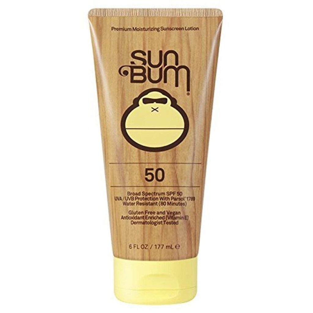 Sun Bum Original SPF 50 Sunscreen Lotion | Vegan and Hawaii 104 Reef Act Compliant (Octinoxate Oxybenzone Free) Broad Spectrum Moisturizing UVA/UVB Sunscreen with Vitamin E | 8 oz Sun Bum Original SPF 50 Sunscreen Lotion | Vegan and Hawaii 104 Reef Act Compliant (Octinoxate Oxybenzone Free) Broad Spectrum Moisturizing UVA/UVB Sunscreen with Vitamin E | 8 oz
