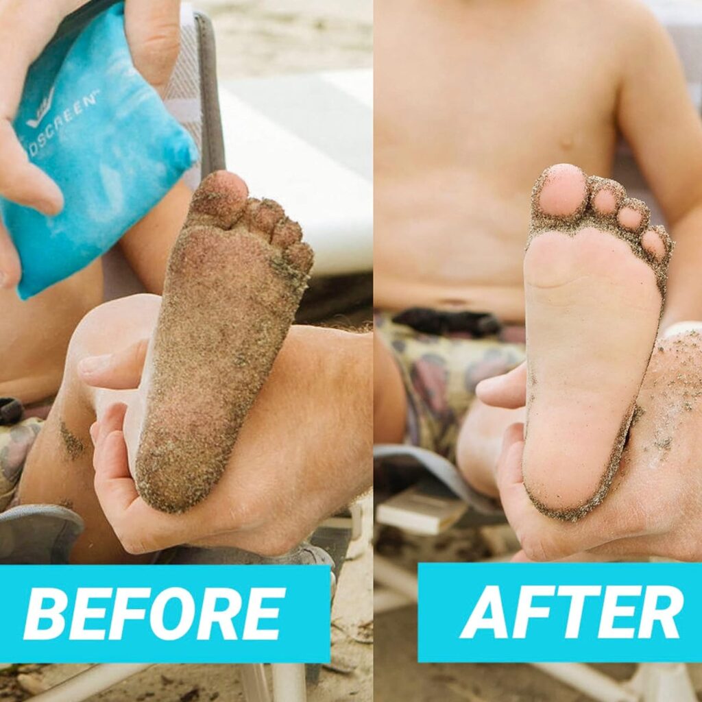 SHAKALO SANDSCREEN Sand Removal Bag | Talc-Free and Reef Friendly | Fresh, Clean and Sand Free | Great for The Whole Family! SHAKALO SANDSCREEN Sand Removal Bag | Talc-Free and Reef Friendly | Fresh, Clean and Sand Free | Great for The Whole Family!
